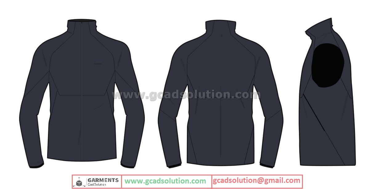 Jacket Rig Autocad Men's Jacket Archives - Garments Cad Solution